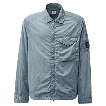 CP Company CP 25SS Lens Badge Shirt Jacket Deep Blue 18CMOS095A 005904G 872 139483799