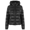 Moncler 25SS GLES Logo Patch Hooded Padded Jacket Black 1A000 74 595ZZ 999 125719799 [P]