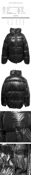 DUVETICA DIMA D Logo Patch Padded Jacket Black VDDJ11546K0001 BKS 149436025 [P]