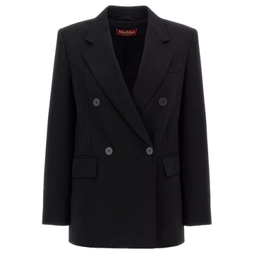 MaxMara MIRELLA Double-Breasted Jacket Black 2426046031 001 119577666