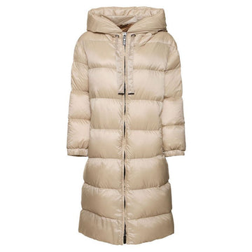 MaxMara Long Padded Jacket Beige 2429496065 012 119577652