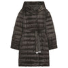 MAXMARA リバーシブルフーデッドパディングジャケット ダークグレー 2429496025 098 119577648 [P]