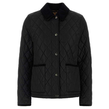 BURBERRY DORSET Steppjacke mit Diamantmuster Schwarz 8107510 146284432