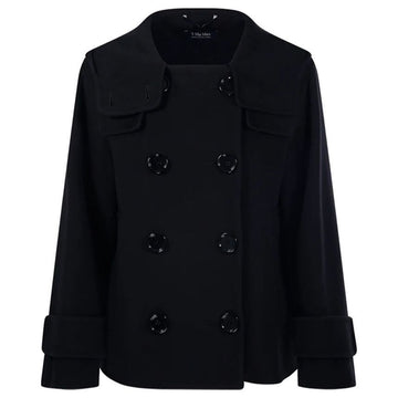 MAXMARA 24FW TIME ストレートヘムジャケット ブラック 2429086031 013 119577614