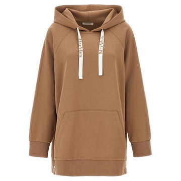 MaxMara 24FW OSPITE Drawstring Hoodie Camel 2429946041 004 119577567