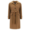 MAXMARA Wollmantel mit Gürtel Camel 2429016053 001 119577556 [P]