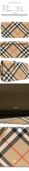 Burberry 24FW ESSENTIALS WOC Crossbody Bag Sand 8095123 118709449 [P]