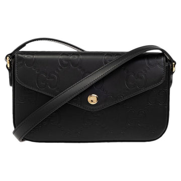GUCCI GG スーパーミニショルダーバッグ ブラック 772794 AADLO 1000 118711682