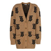 Burberry NADINE TB Logo Monogram Cardigan Camel 8063208 72618989 [P]