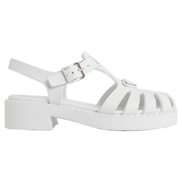 Prada Buckle Sandals Bianco 1X857M 3LKK F0009 96098382