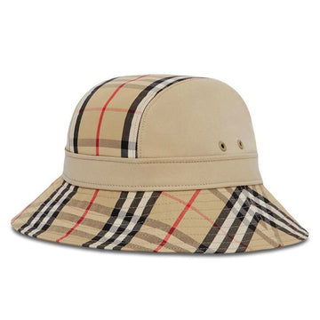 BURBERRY スーパーノバ ビンテージ チェック ギャバジン バケットハット ハニーベージュ 8057384 72618894