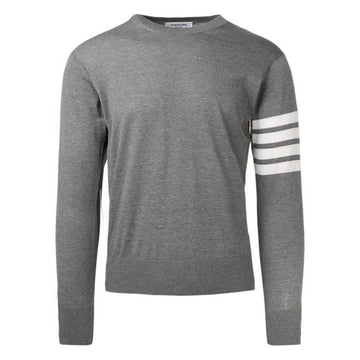 THOM BROWNE Klassischer Wollstrick in Mittelgrau - MKA002A 00014 038 92552392
