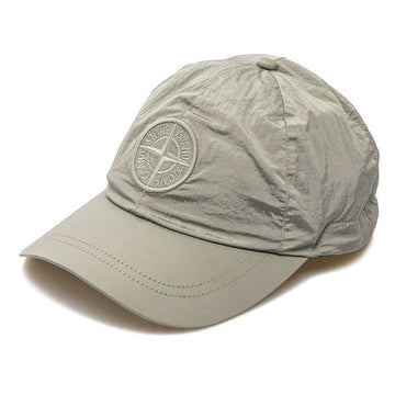 Stone Island Stone 24FW Logo Embroidered Nylon Cap Beige 117911200