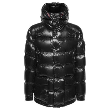 Moncler 24FW CHIABLESE Logo Patch Hooded Padded Jacket Black 1A001 62 5963V 999 117410319