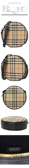 BURBERRY Louis Vintage Check Schultercrossbody Tasche Archivbeige 8052431 72618791 [P]