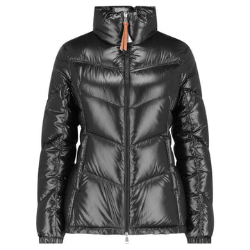MONCLER 24FW GAST Logo-Patch Daunenjacke Schwarz 1A000 80 5963V 999 117410183