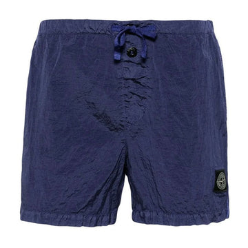 STONE ISLAND ストーン 24SS ロゴ パッチ 水着 ショートパンツ ブルーパープル 8015B0643 V0047 92380661