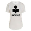 ISABEL MARANT KOLDI ロゴ リネン Tシャツ ホワイト 20WH 57884585 [P]
