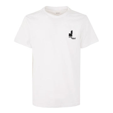 Isabel Marant 23FW ZAFFERH Logo Print T-Shirt White TS0047HA A1N09H 20WH 57884579