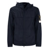 STONE ISLAND Wappen Garment Dyed Crinkle Lapel Jacket Navy 801540922 V0020 92380601 [P]