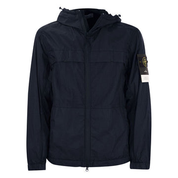 STONE ISLAND ストーン 24SS ワッペン ガーメントダイ クランクルラップス ジャケット ネイビー 801540922 V0020 92380601