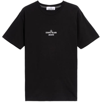 Stone Island Stone 24SS Logo Print T-Shirt Black 80152NS91 V0029 92380591