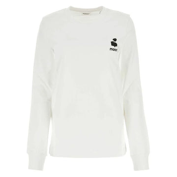 Isabel Marant 23FW Gabby Logo Print T-Shirt White TS0132FA A3N59E 20WH 57884534