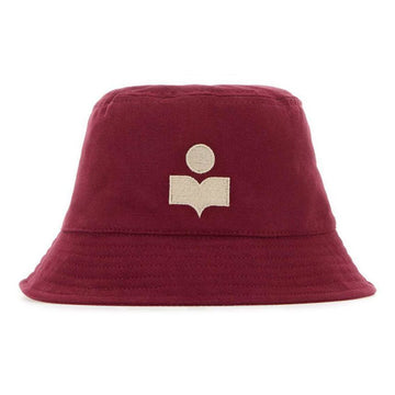Isabel Marant 24SS HALEY Embroidered Logo Bucket Hat Raspberry 84776364