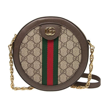 Gucci Ophidia GG Mini Round Chain Bag Beige 550618 96I3B 8745 70427119