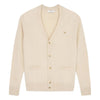 MAISON KITSUNE V-Ausschnitt Karottenjacke Beige 23FW HM00501KT1006 P220 114555640 [P]