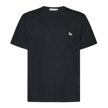 Maison Kitsune Fox Patch Pocket T-Shirt Black GM00116KJ0008 P199 84813154