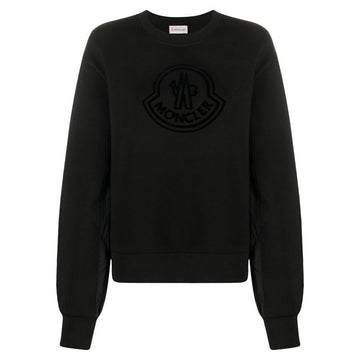 MONCLER モンクレール 23FW ジーニアス ロゴ スウェットシャツ ブラック 8G000 28 809KX 999 70425585