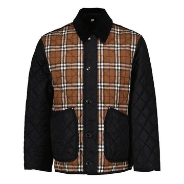 Burberry Weavervale Vintage Check Quilted Jacket Dark Birch Brown 8070391 57671000