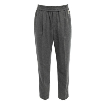 MONCLER Logo Patch Track Pants Grau 2A000 17 5975E 989 70425541