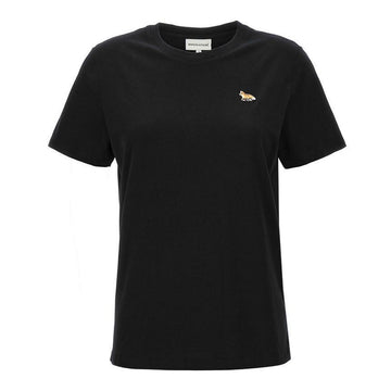 MAISON KITSUNE 24SS レディース フォックス パッチ Tシャツ ブラック MW00110KJ0008 P199 84812164