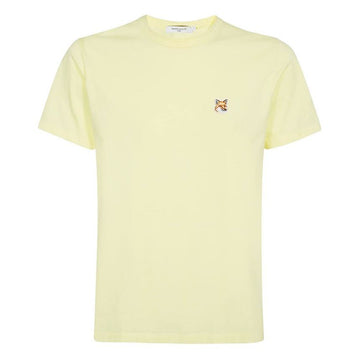 Maison Kitsune 24SS Logo Patch T-shirt Light Yellow IM00111KJ0008 P720 84811745