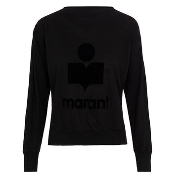 Isabel Marant KILSEN Logo Linen Knit Black TS0002FA A1N09E 01BK 64444298