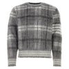 THOM BROWNE Muster Mohair Strickpullover Relaxed Fit Mittelgrau MKA487F Y8004 035 79746903 [P]