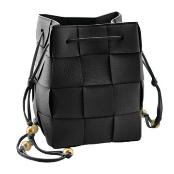 Bottega Veneta 23FW Cassette Intrecciato Crossbody Bag Black 714606 VCP13 8425 78683387