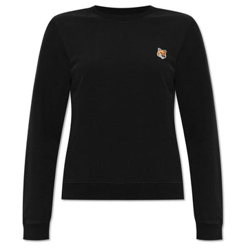 MAISON KITSUNE 24FW レディース フォックス スウェットシャツ ブラック LW00302KM0001 P199 110883692