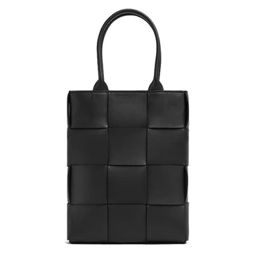 BOTTEGA VENETA イントレチャート ミニ トートクロスバッグ ブラック 709341 VMAY1 8425 78683353