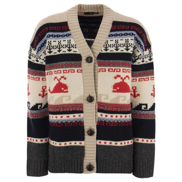 MAXMARA Gleba V-Ausschnitt Wollcardigan 001 63808577