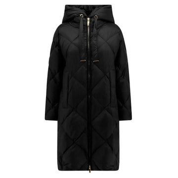 MAXMARA 23FW TREFE Stepp-Hoodie Schwarz 2394960536 002 63808567