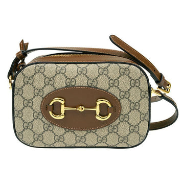 GUCCI Klein Kreuztasche Horsebit 1995 Beige Braun 760196 92TCG 8563 110528920