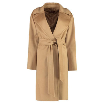MaxMara Belted Wool Coat Camel 23FW 2360161733 006 63808555