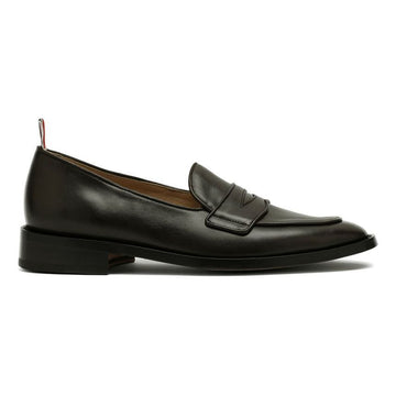 Thom Browne Vitello Varsity Penny Loafer Dark Brown MFL087A 05584 205 99164457