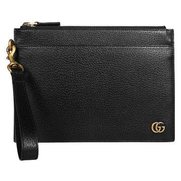 GUCCI GGマモントクラッチバッグ ブラック 658562 DJ20T 1000 110527789