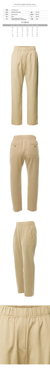 MAXMARA 23FW ELFO クロップドテイラーパンツ ベージュ 2357860439 002 63808533 [P]