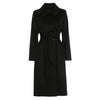 MAXMARA ベルテッド ウール コート ブラック 2360161039 013 63808504 [P]