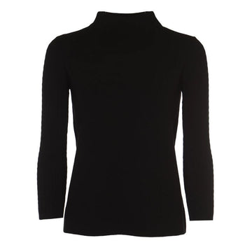 MAXMARA CANNES モックネック ニット ブラック 2363661539 001 63808506